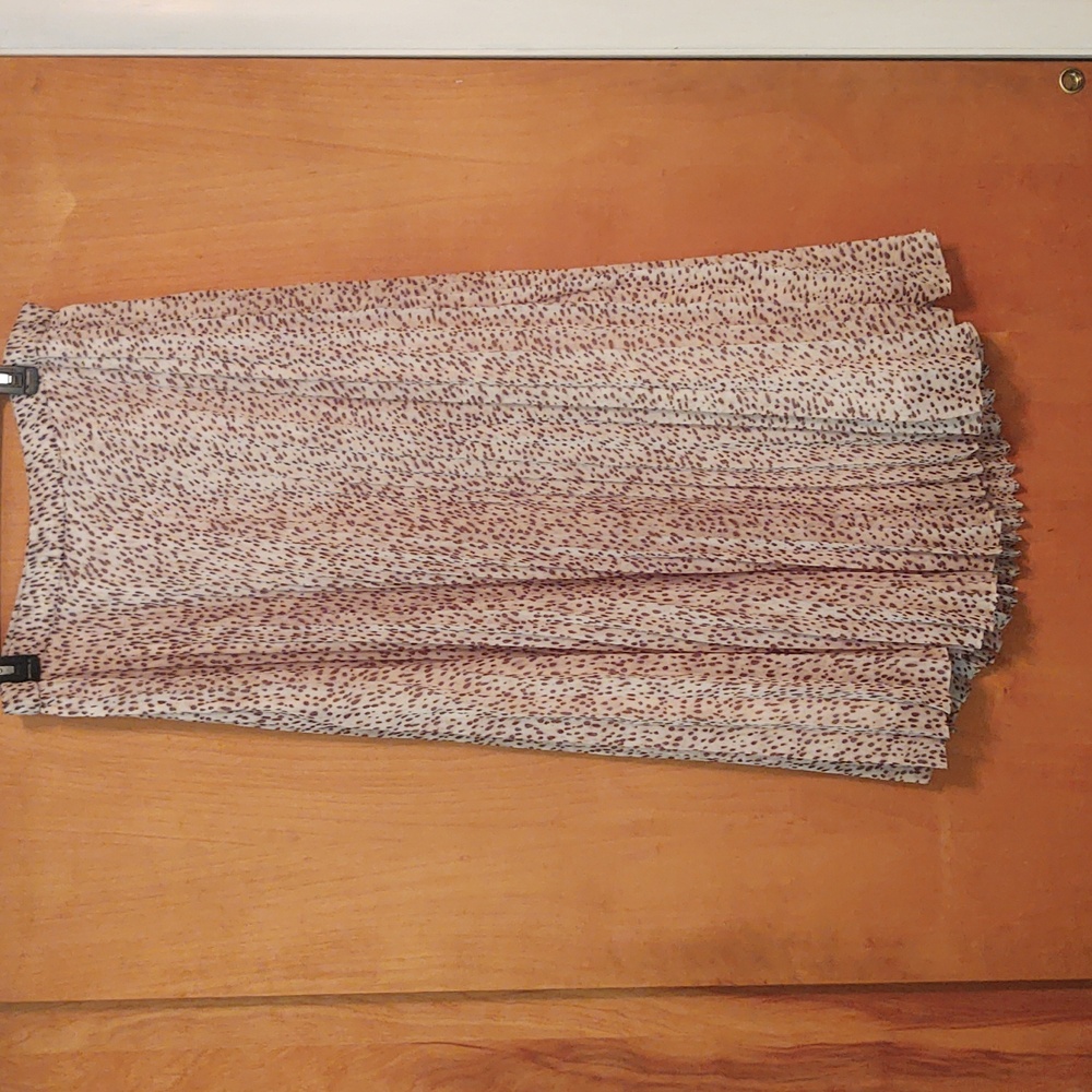 Chaps Pleated Skirt